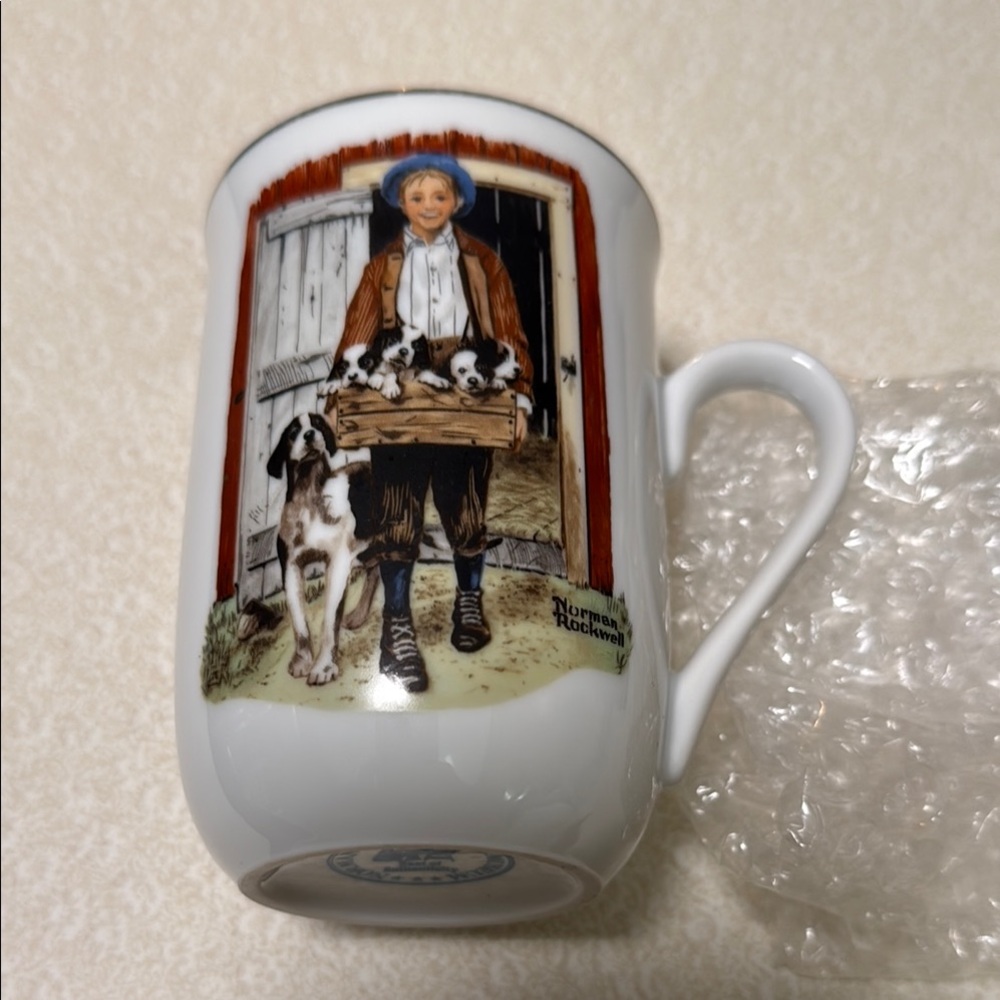 Norman Rockwell Mug